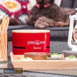 Feuerhand Tischgrill Tamber Rubinrot -Küche Grill Laden feuerhand tischgrill tamber rubinrot 24571 m 8