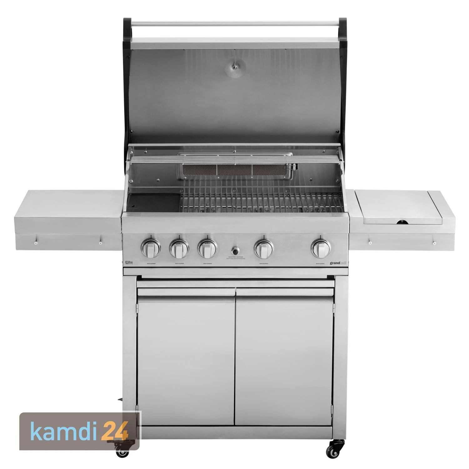 Grandhall Elite G4 Trolley Gasgrill 4 Grandhall Elite G4 Trolley Gasgrill – Bild 2