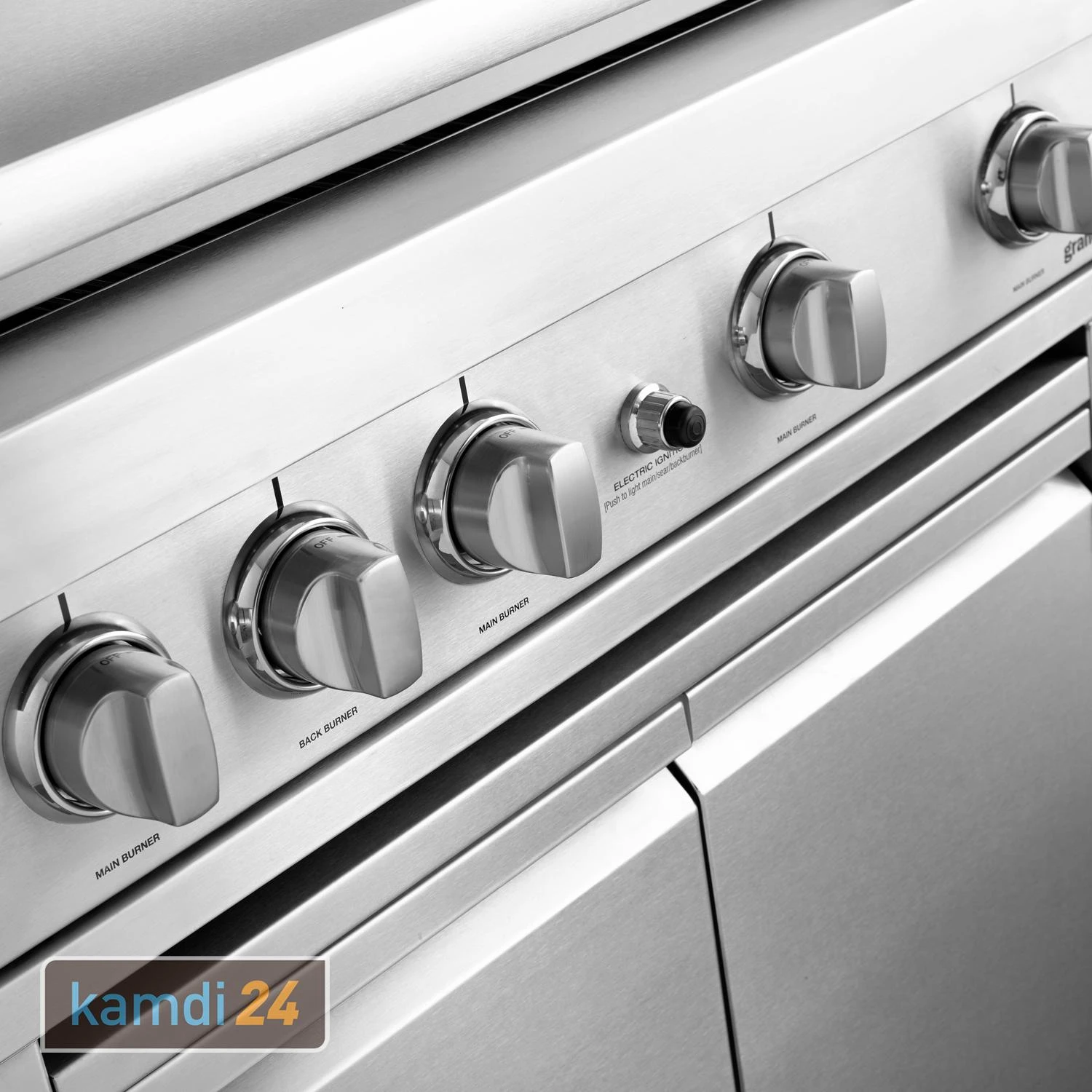 Grandhall Elite G4 Trolley Gasgrill 9 Grandhall Elite G4 Trolley Gasgrill – Bild 7