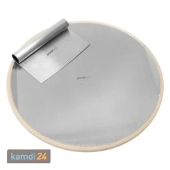 Grandhall Pizzastein Und Pizzaschneider