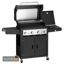 Grandhall Xenon 4 Gasgrill Schwarz -Küche Grill Laden grandhall xenon 4 gasgrill schwarz 20936 m 2