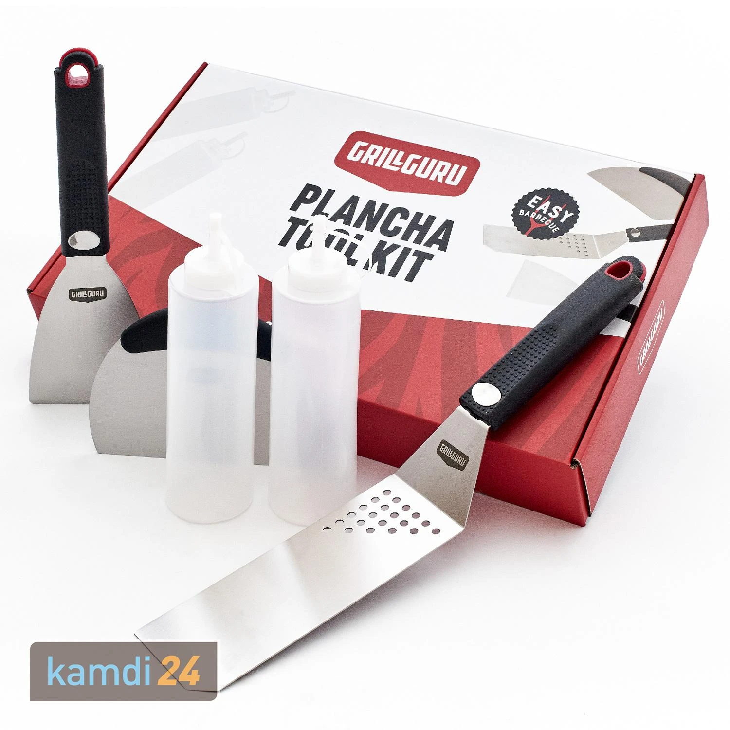 Grill Guru Powerplate Plancha Tool Kit 5-tlg. 4 Grill Guru Powerplate Plancha Tool Kit 5-tlg. – Bild 2