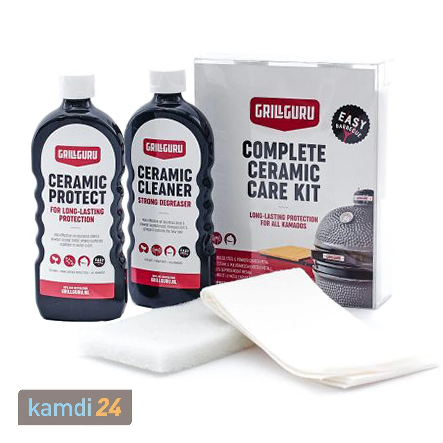 Grill Guru Reinigungsset Für Keramikgrills, 2x 500 Ml 3 Grill Guru Reinigungsset Für Keramikgrills, 2x 500 Ml