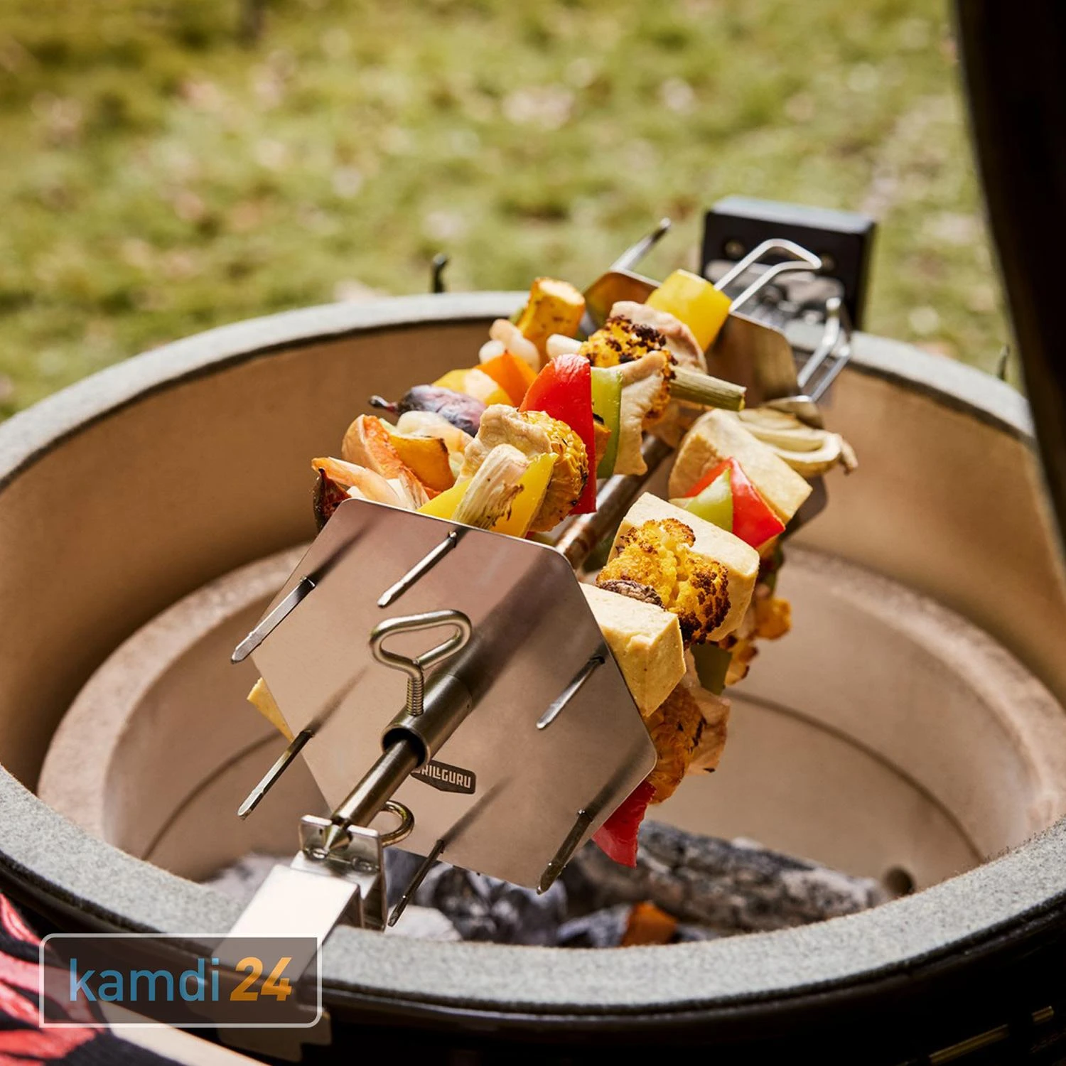 Grill Guru Rotisserie Gestell 4 Grill Guru Rotisserie Gestell – Bild 2