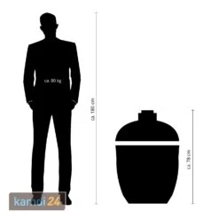 MONOLITH CLASSIC BBQ GURU Keramikgrill PRO-Serie 2.0 Schwarz -Küche Grill Laden monolith classic bbq guru keramikgrill pro serie 20 schwarz m 9