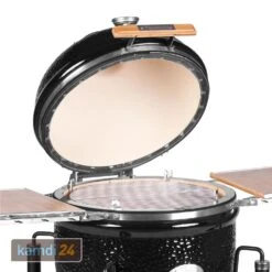 MONOLITH CLASSIC BBQ GURU Keramikgrill PRO-Serie 2.0 Schwarz Mit Gestell Und Seitentischen -Küche Grill Laden monolith classic bbq guru keramikgrill pro serie 20 schwarz mit gestell und seitentischen m 3