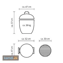 MONOLITH JUNIOR Keramikgrill PRO-Serie 2.0 Rot -Küche Grill Laden monolith junior keramikgrill pro serie 20 rot m 2