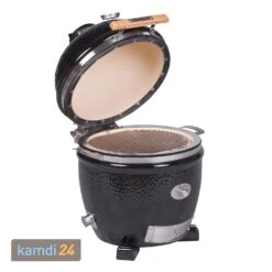 MONOLITH JUNIOR Keramikgrill PRO-Serie 2.0 Schwarz -Küche Grill Laden monolith junior keramikgrill pro serie 20 schwarz m 3