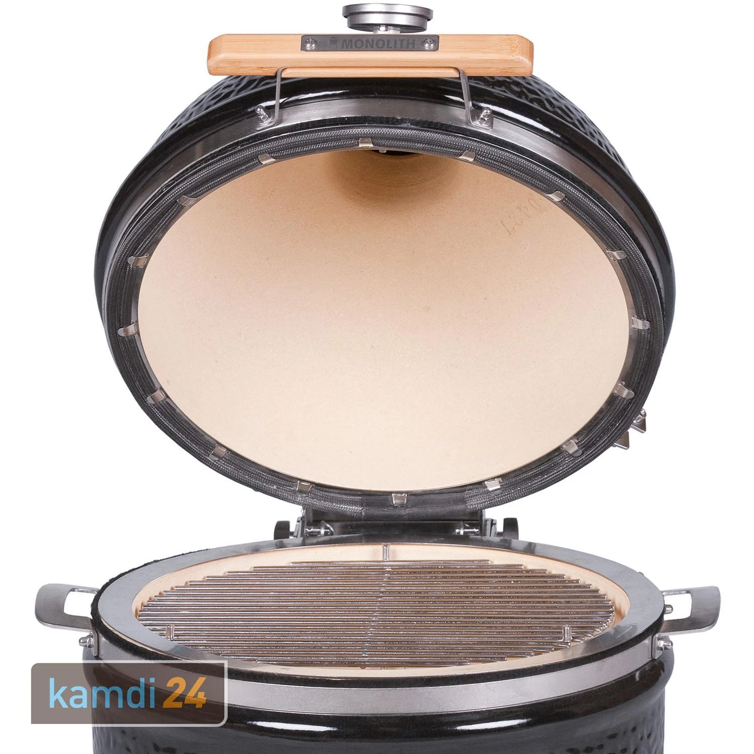 MONOLITH JUNIOR Keramikgrill PRO-Serie 2.0 Schwarz Mit Gestell 8 MONOLITH JUNIOR Keramikgrill PRO-Serie 2.0 Schwarz Mit Gestell – Bild 6