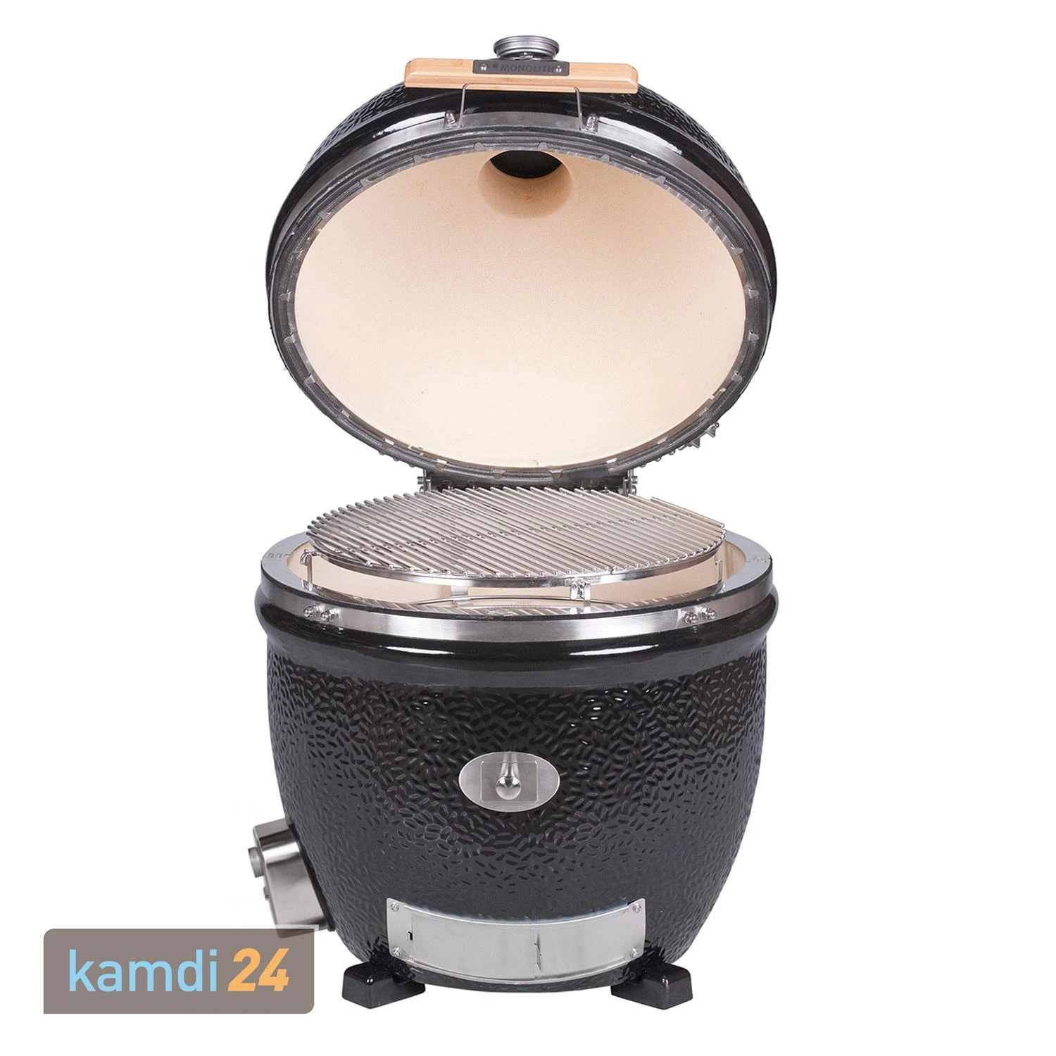 MONOLITH LeCHEF BBQ GURU Keramikgrill PRO-Serie 2.0 Schwarz 5 MONOLITH LeCHEF BBQ GURU Keramikgrill PRO-Serie 2.0 Schwarz – Bild 3