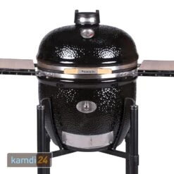 MONOLITH LeCHEF Keramikgrill PRO-Serie 2.0 Schwarz Mit Gestell Und Seitentischen -Küche Grill Laden monolith lechef keramikgrill pro serie 20 schwarz mit gestell und seitentischen m 6