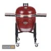 MONOLITH LeCHEF Keramikgrill PRO-Serie 2.0 Rot Mit Gestell Und Seitentischen -Küche Grill Laden monolith lechef pro serie 20 rot mit gestell und seitentischen