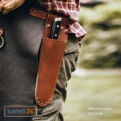 MONOLITH Lederschürze Größe XL -Küche Grill Laden monolith lederschuerze groesse xl 24481 m 6