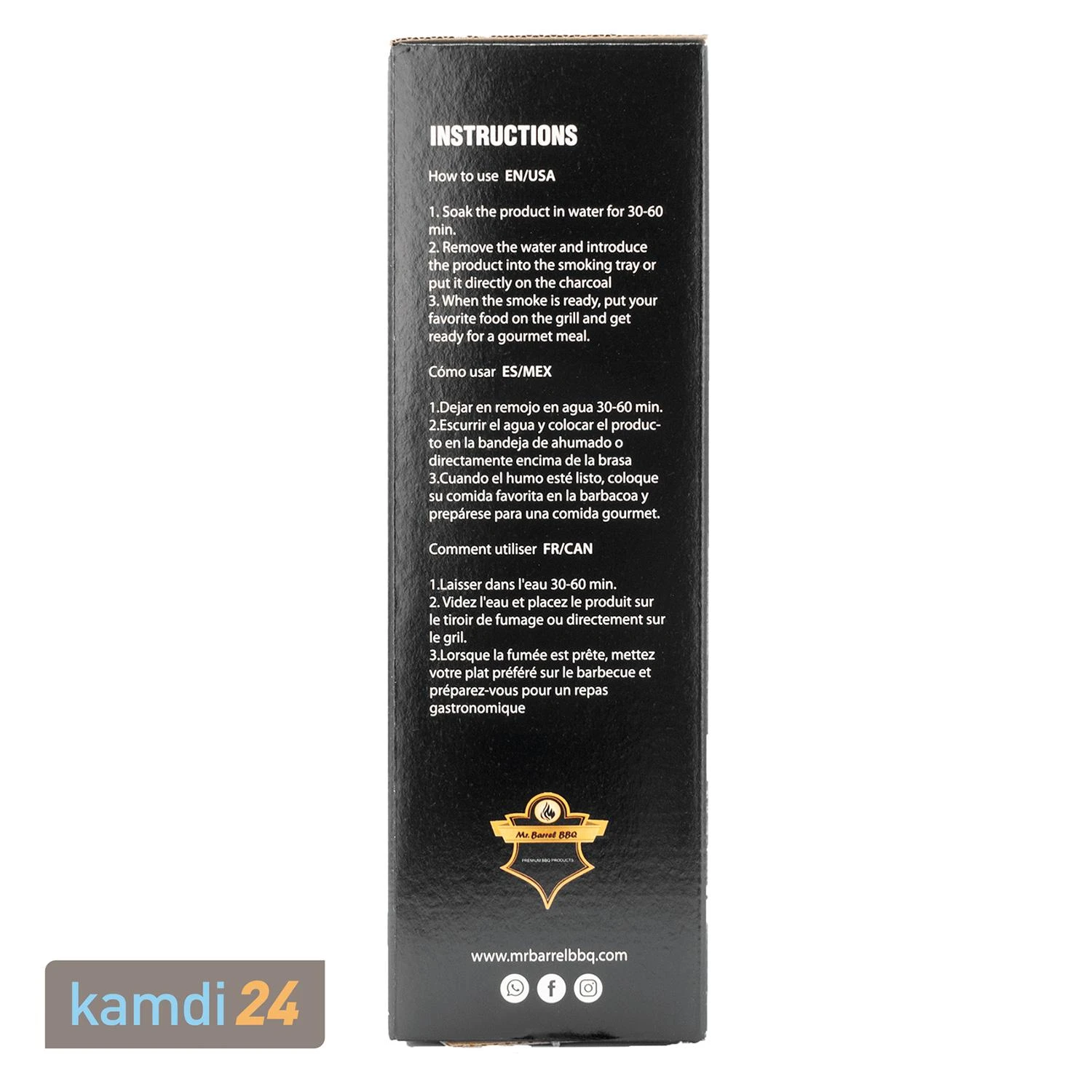 Mr. Barrel BBQ Chunks L Red Wine, 1,35 Kg 5 Mr. Barrel BBQ Chunks L Red Wine, 1,35 Kg – Bild 3