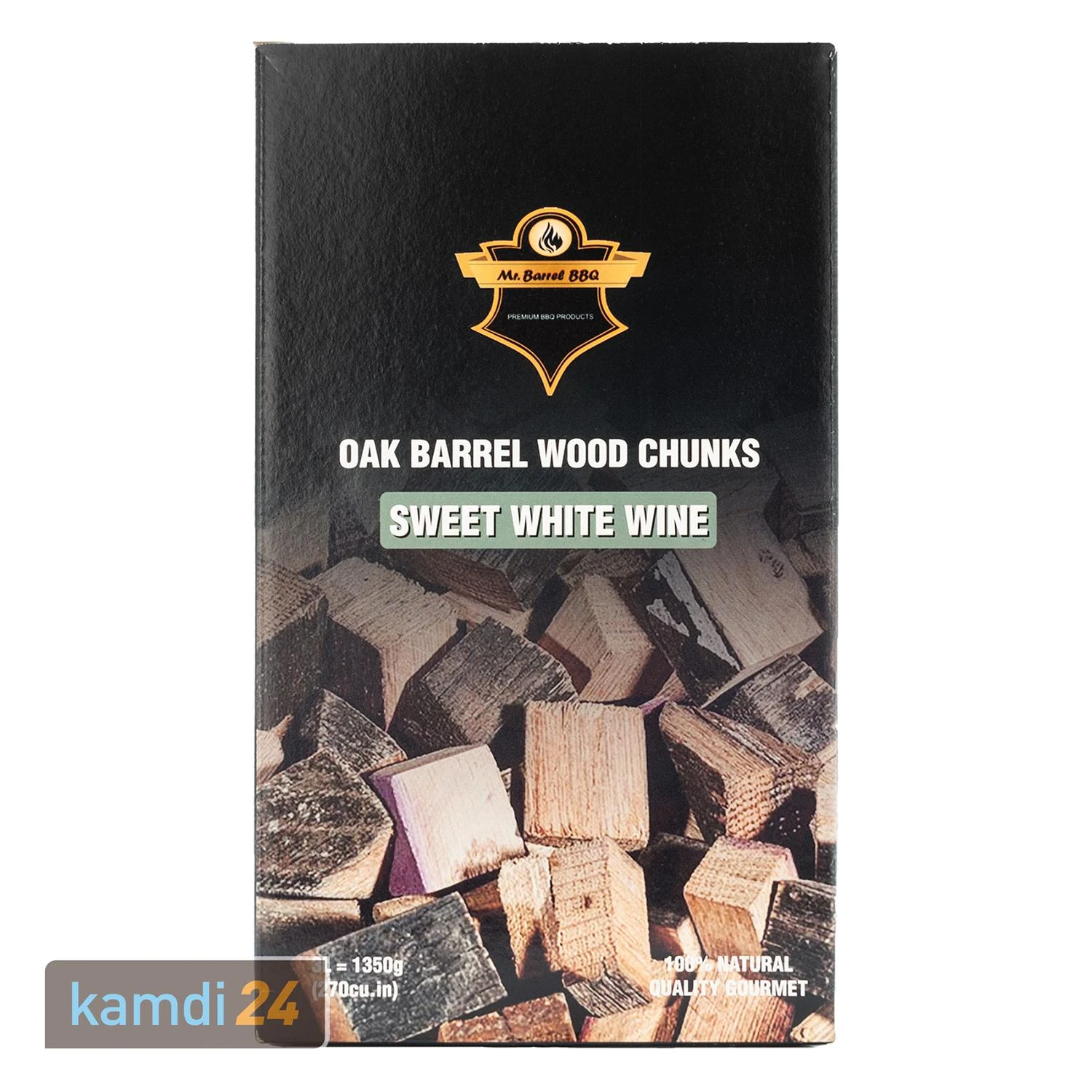 Mr. Barrel BBQ Chunks L Sweet White Wine, 1,35 Kg 3 Mr. Barrel BBQ Chunks L Sweet White Wine, 1,35 Kg