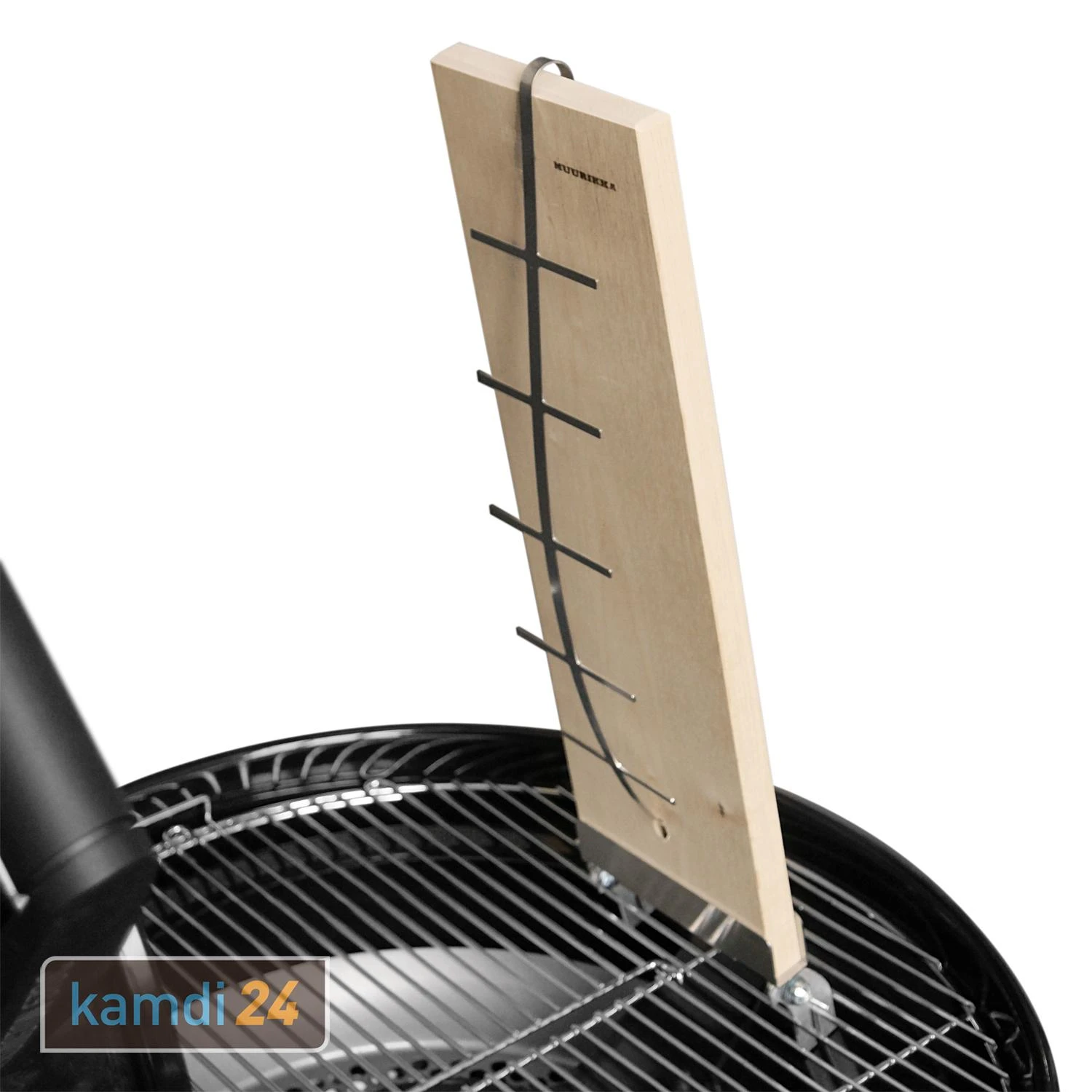 Muurikka Flammlachsbrett Mit Halterung, Rahmen Und Erdspieß 10 Muurikka Flammlachsbrett Mit Halterung, Rahmen Und Erdspieß – Bild 8