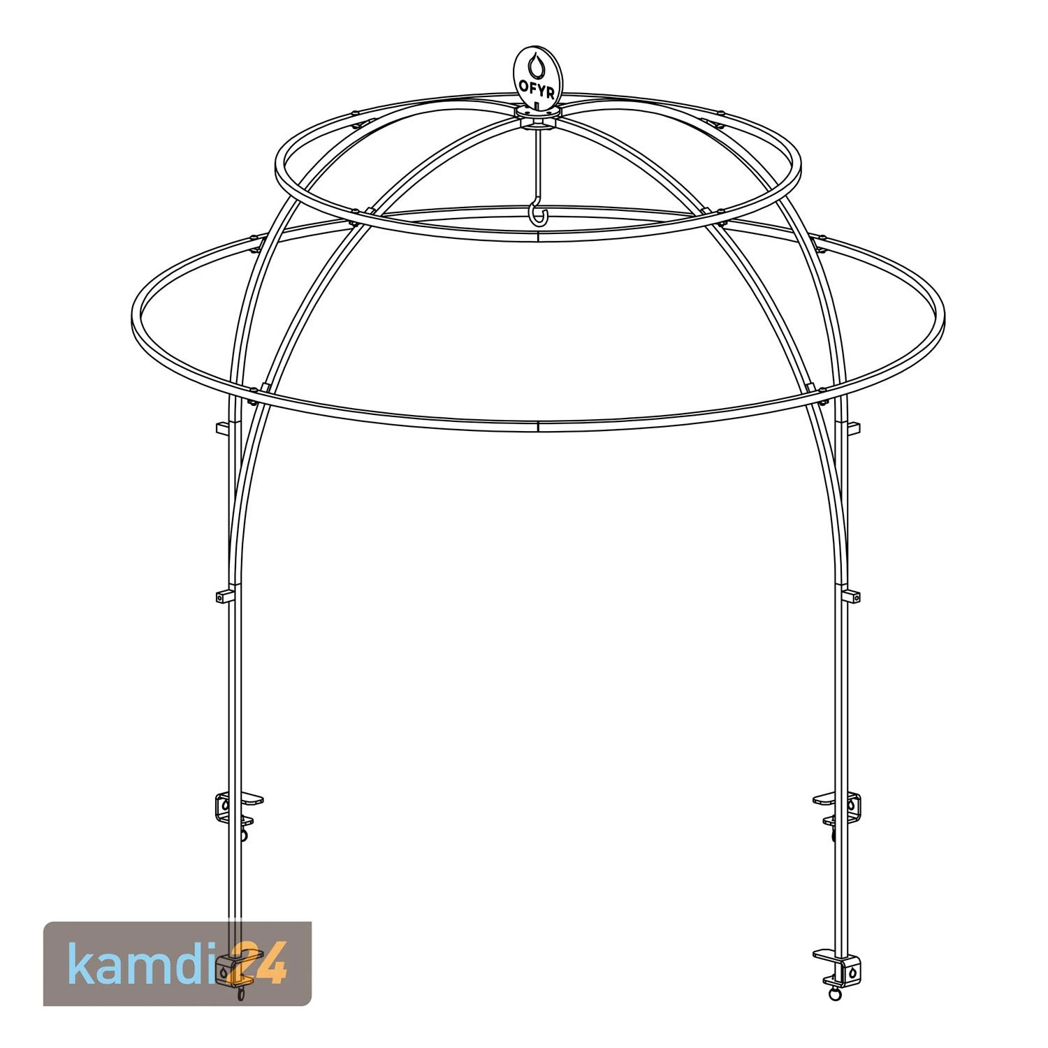 OFYR Cage 120 Für Grill- Und Feuerstelle 120 PRO+ 6 OFYR Cage 120 Für Grill- Und Feuerstelle 120 PRO+ – Bild 4