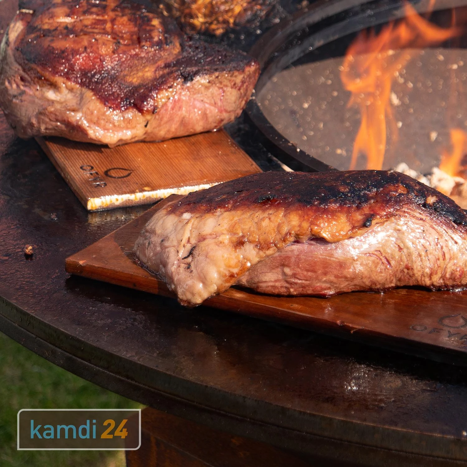 OFYR Grillplanke Zedernholz 3er-Set 7 OFYR Grillplanke Zedernholz 3er-Set – Bild 5