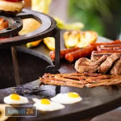 OFYR Grillring-Set Für 100-er Grill & Feuerstelle -Küche Grill Laden ofyr grillring set fuer 100 er grill feuerstelle 22386 m 6