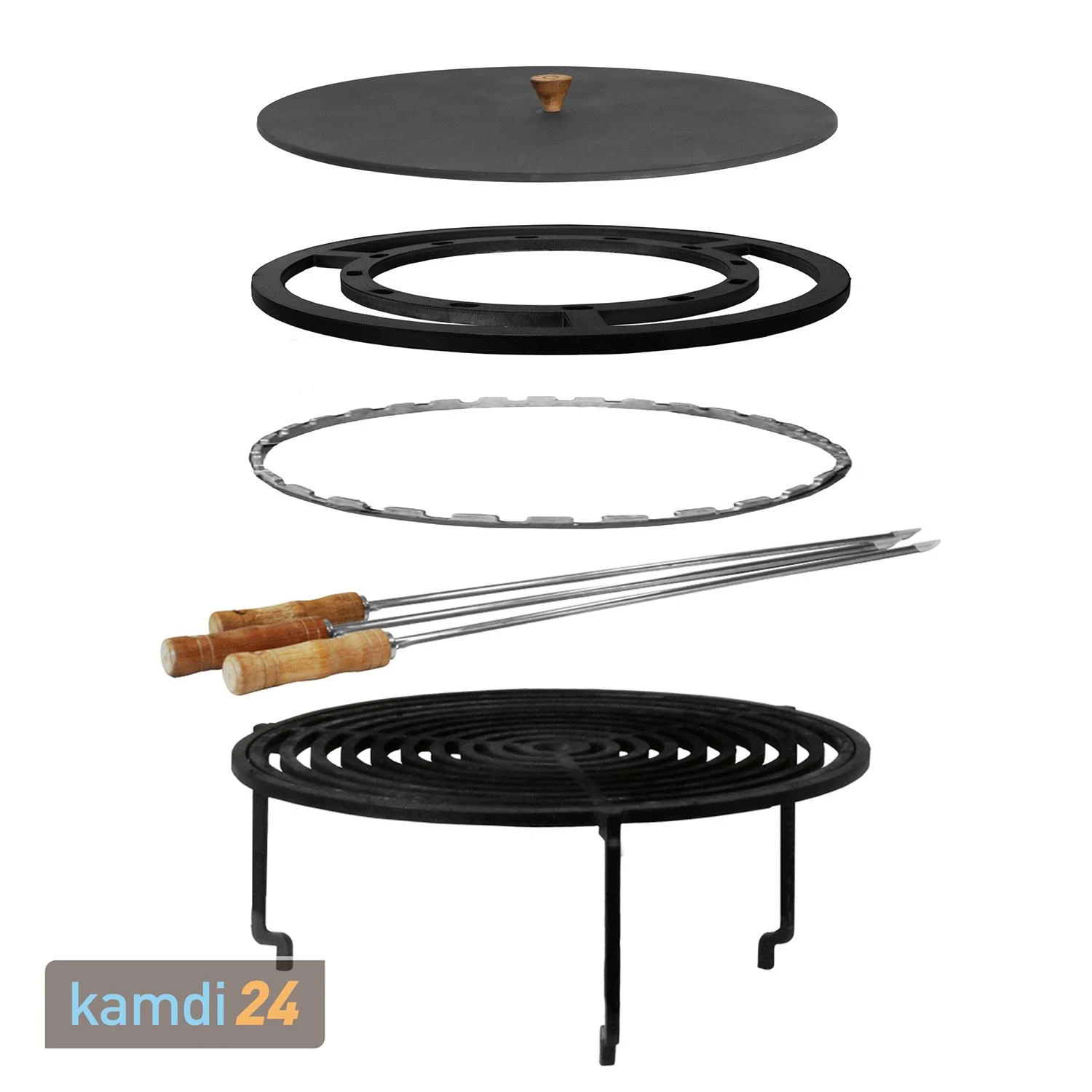 OFYR Grillzubehör-Set PRO Für XL Corten 150 3 OFYR Grillzubehör-Set PRO Für XL Corten 150