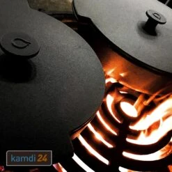 OFYR Outdoor Topf-Set Gusseisen Ø 21 Und 26 Cm -Küche Grill Laden ofyr outdoor topf set gusseisen 21 und 26 cm 22320 m 4