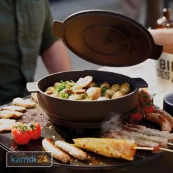 OFYR Outdoor Topf-Set Gusseisen Ø 21 Und 26 Cm -Küche Grill Laden ofyr outdoor topf set gusseisen 21 und 26 cm 22320 m 8