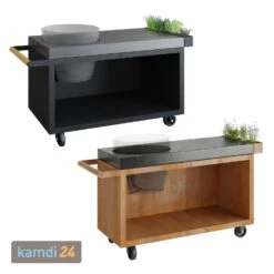 OFYR Sockel Corten 135 PRO Concrete Für Kamado TB -Küche Grill Laden ofyr sockel corten 135 pro concrete fuer kamado tb 25575 m 3