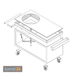 OFYR Sockel Corten 150 PRO+ Corten Ceramic Dark -Küche Grill Laden ofyr sockel corten 150 pro corten ceramic dark 25578 m 2