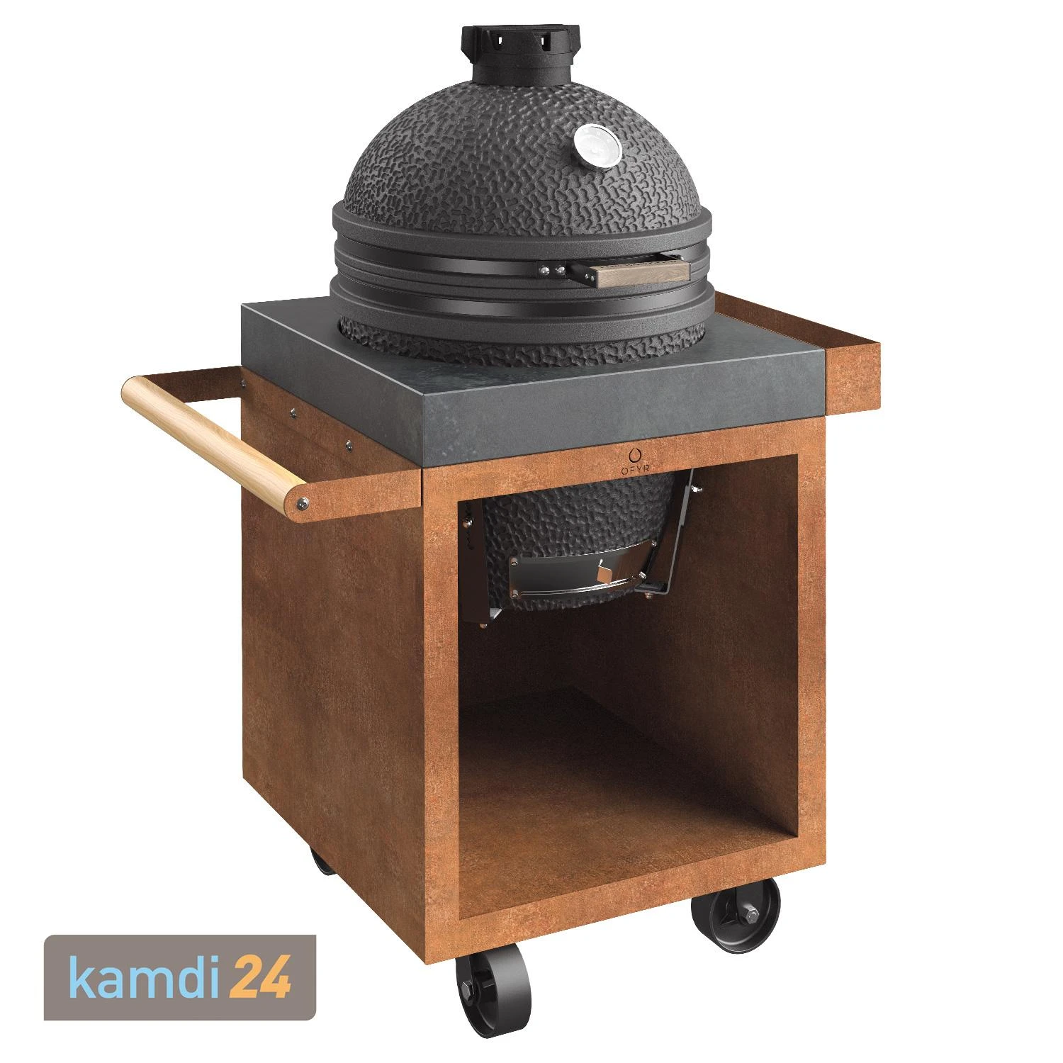 OFYR Sockel Corten 65 PRO Concrete Für Kamado TB 4 OFYR Sockel Corten 65 PRO Concrete Für Kamado TB – Bild 2