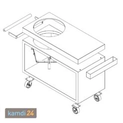 OFYR Sockel Schwarz 135 PRO Concrete Für Kamado TB 8 OFYR Sockel Schwarz 135 PRO Concrete Für Kamado TB -Küche Grill Laden ofyr sockel schwarz 135 pro concrete fuer kamado tb 25576 m 2