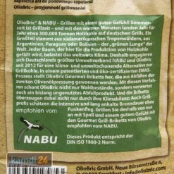 OlioBric Grill-Briketts, Eiform, 3 X 3 Kg (9 Kg) 24 OlioBric Grill-Briketts, Eiform, 3 X 3 Kg (9 Kg) -Küche Grill Laden oliobric grill briketts eiform 3 x 3 kg 9 kg 17386 m 10