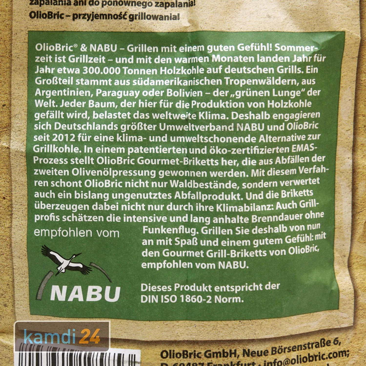 OlioBric Grill-Briketts, Eiform, 3 X 3 Kg (9 Kg) 13 OlioBric Grill-Briketts, Eiform, 3 X 3 Kg (9 Kg) – Bild 11