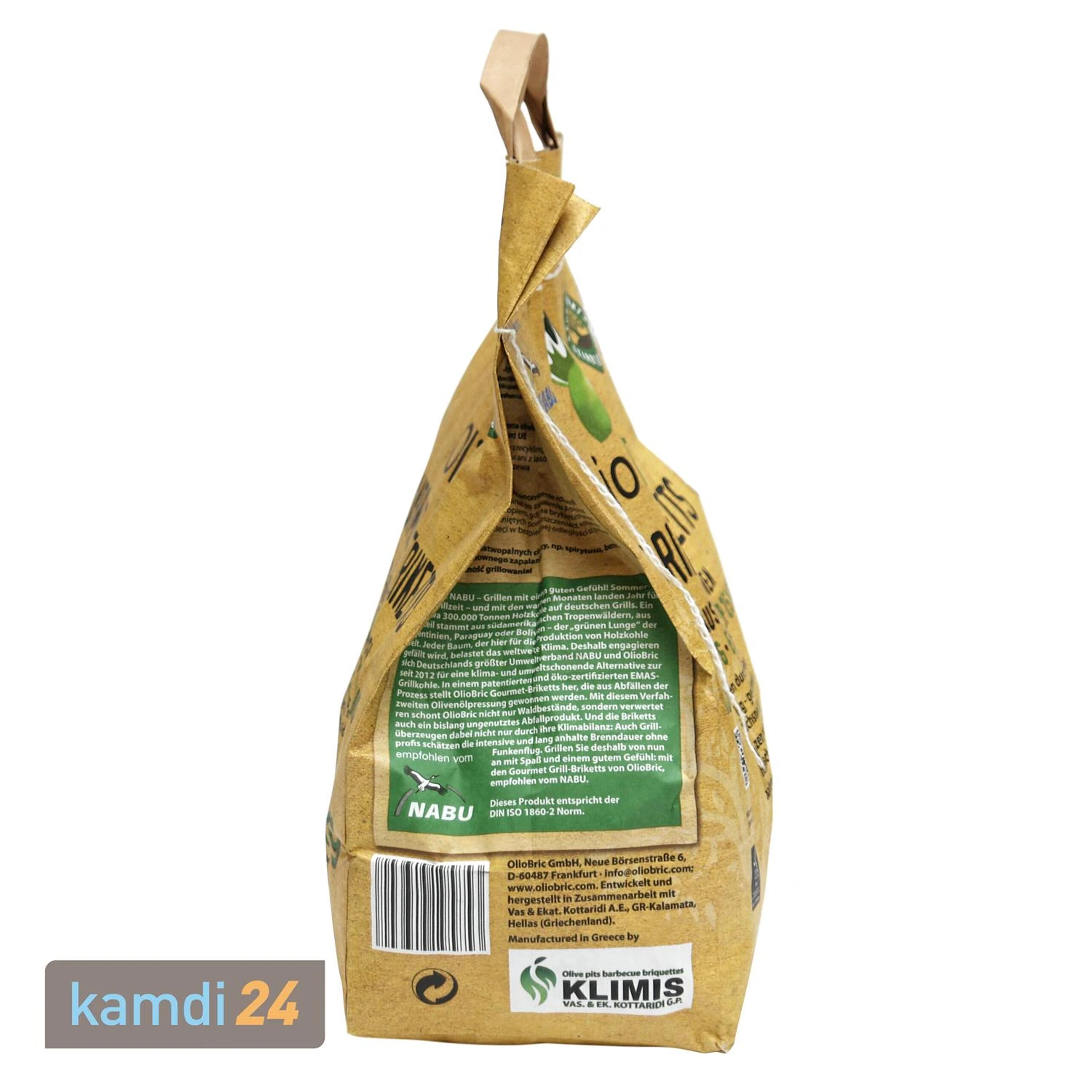 OlioBric Grill-Briketts, Eiform, 3 X 3 Kg (9 Kg) 7 OlioBric Grill-Briketts, Eiform, 3 X 3 Kg (9 Kg) – Bild 5