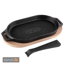 Ooni Bratpfanne Aus Gusseisen Inkl. Untersetzer -Küche Grill Laden ooni bratpfanne aus gusseisen inkl untersetzer 24185 m 1