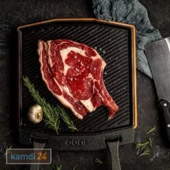 Ooni Doppelseitige Grillpfanne Aus Gusseisen Inkl. Untersetzer -Küche Grill Laden ooni doppelseitige grillpfanne aus gusseisen inkl untersetzer 24187 m 9