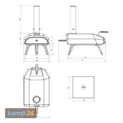 Ooni Karu 12" Hybrid Pizzaofen -Küche Grill Laden ooni karu 12 hybrid pizzaofen 24126 m 11