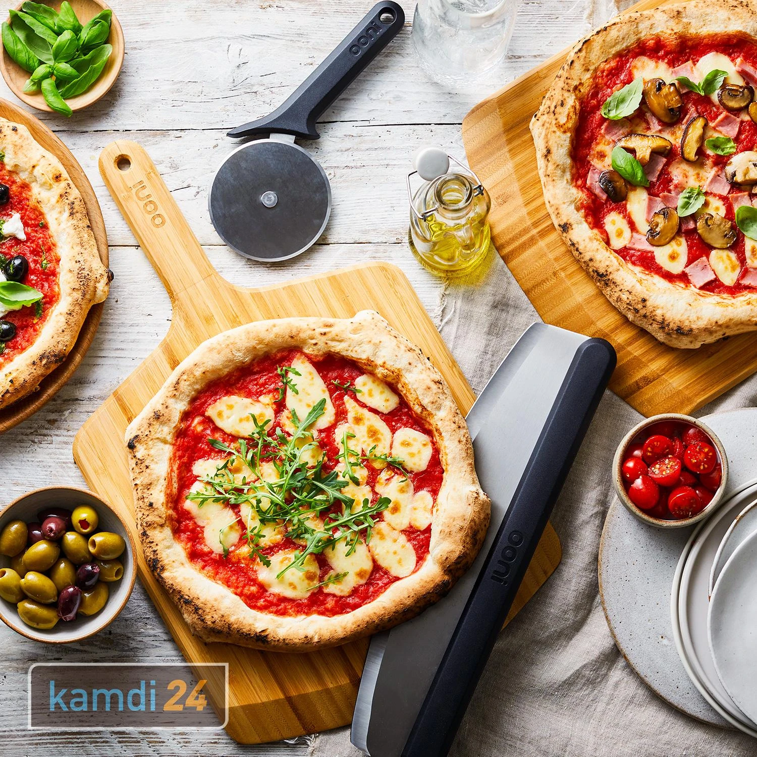Ooni Pizzaschieber Und Brett Aus Bambus 12" 11 Ooni Pizzaschieber Und Brett Aus Bambus 12" – Bild 9