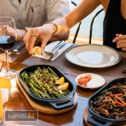 Ooni Servierpfanne Aus Gusseisen Inkl. Untersetzer -Küche Grill Laden ooni servierpfanne aus gusseisen inkl untersetzer 24184 m 9