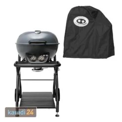 Outdoorchef Ascona 570 G Gas-Kugelgrill Dunkelgrau + Abdeckhaube