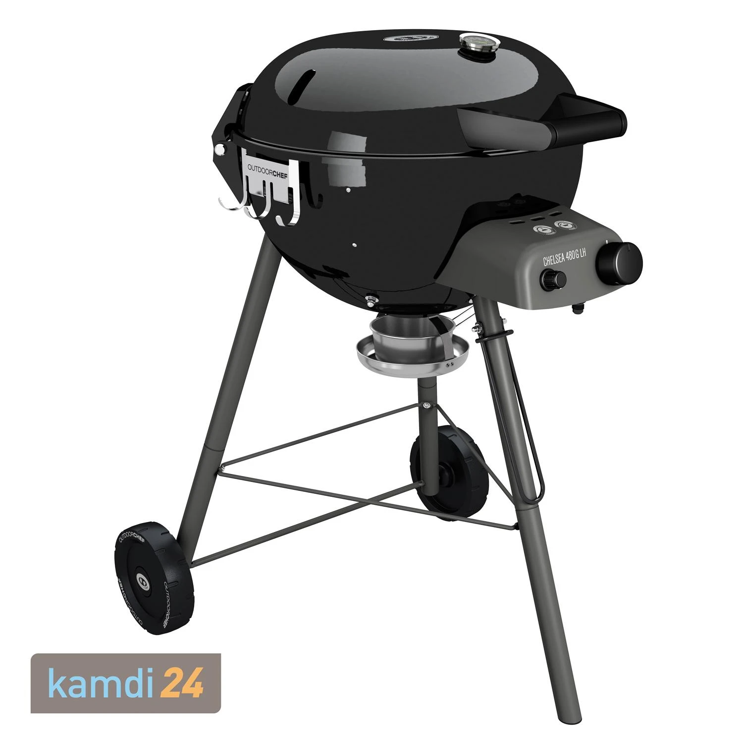 Outdoorchef Chelsea 480 G LH Gas-Kugelgrill 4 Outdoorchef Chelsea 480 G LH Gas-Kugelgrill – Bild 2