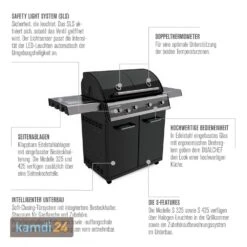 Outdoorchef Dualchef 325 G Gas-Grillstation -Küche Grill Laden outdoorchef dualchef 325 g gas grillstation 12376 m 10