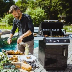 Outdoorchef Dualchef 325 G Gas-Grillstation -Küche Grill Laden outdoorchef dualchef 325 g gas grillstation 12376 m 7