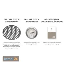 Outdoorchef Kensington 480 G Gas-Kugelgrill + Abdeckhaube + Chef Edition -Küche Grill Laden outdoorchef kensington 480 g gas kugelgrill abdeckhaube chef edition 21081 m 11