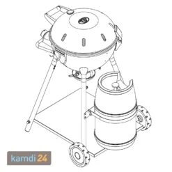 Outdoorchef Kensington 480 G Gas-Kugelgrill + Abdeckhaube + Chef Edition -Küche Grill Laden outdoorchef kensington 480 g gas kugelgrill abdeckhaube chef edition 21081 m 8