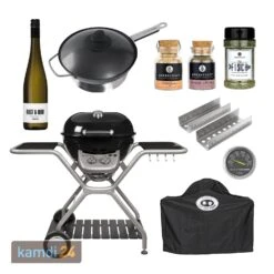 Outdoorchef Montreux 570 G Granit Gas-Kugelgrill Geschenkset