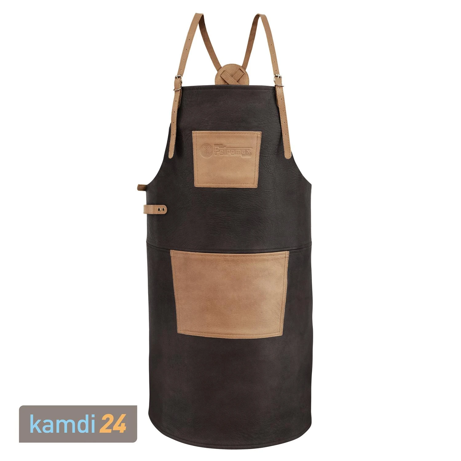 Petromax Büffelleder-Schürze Mit Gekreuztem Nackenband 3 Petromax Büffelleder-Schürze Mit Gekreuztem Nackenband