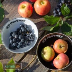 Petromax Emaille-Schalen Weiß 2er-Set 500 Ml -Küche Grill Laden petromax emaille schalen weiss 2er set 14808 m 5