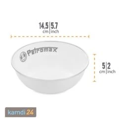 Petromax Emaille-Schalen Weiß 2er-Set 500 Ml -Küche Grill Laden petromax emaille schalen weiss 2er set 14808 m 8