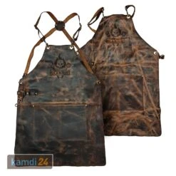Rock'n'Rubs Grillschürze Leder Cognac Crunch -Küche Grill Laden rocknrubs grillschuerze leder cognac crunch 23889 m 1