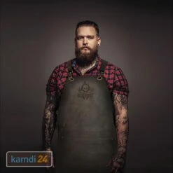 Rock'n'Rubs Grillschürze Leder Cognac Crunch -Küche Grill Laden rocknrubs grillschuerze leder cognac crunch 23889 m 3